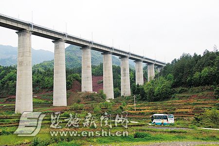 渝利铁路将双线铺通 恩施州有望迎来动车进入