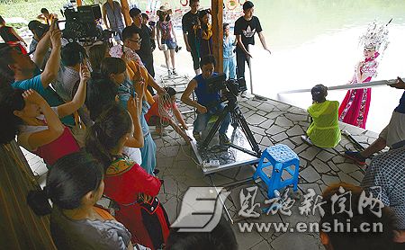 恩施州庆文化献礼项目民歌集封镜